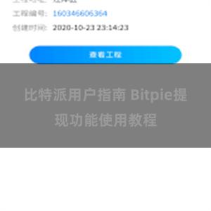 比特派用户指南 Bitpie提现功能使用教程